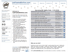 Tablet Screenshot of labtestedonline.com